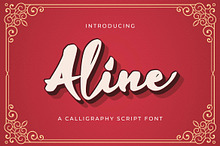 Aline - Handwritten Font