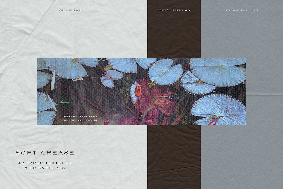 Crease - Paper Textures & Overlays, a Texture Graphic by alonahaidash (Photo 2 of 15)