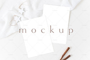 5x7 Christmas Card Mockup, P05, a Product Mockup by FOXIMIDesign (Thumbnail 2 of 5)