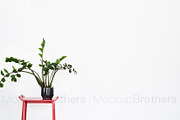 living room mockup, mock up 44, a Print Template by MockUpBrothers (Thumbnail 3 of 5)