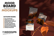 MoodBoard Autumn Fall Scenes, a Books & Magazine Mockup by StyleMockups (Thumbnail 7 of 12)