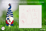 Patriotic Garden Stackes Bundle, a Decorative Illustration by svgocean (Thumbnail 3 of 14)