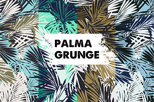 Palm Abstract Print Patterns