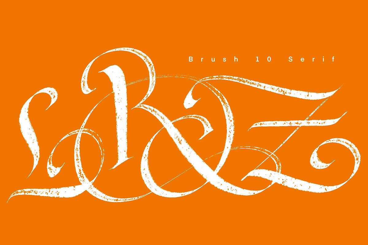 CalligraphyMasters Procreate Brushes, a Brush Add-On by the Fontmaker (Photo 18 of 38)