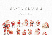 Santa Claus 2, a Seasonal Illustration by heyiamalice (Thumbnail 7 of 15)