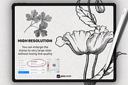 Procreate Floral Brushset Botanice, a Brush Add-On by Procreate Market (Thumbnail 2 of 7)