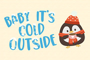 Snowy Night, a Sans Serif Font by Dm Studio (Thumbnail 5 of 7)