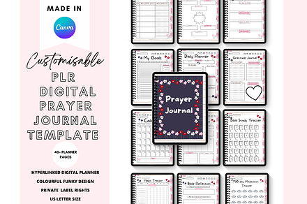Canva Digital Prayer Journal