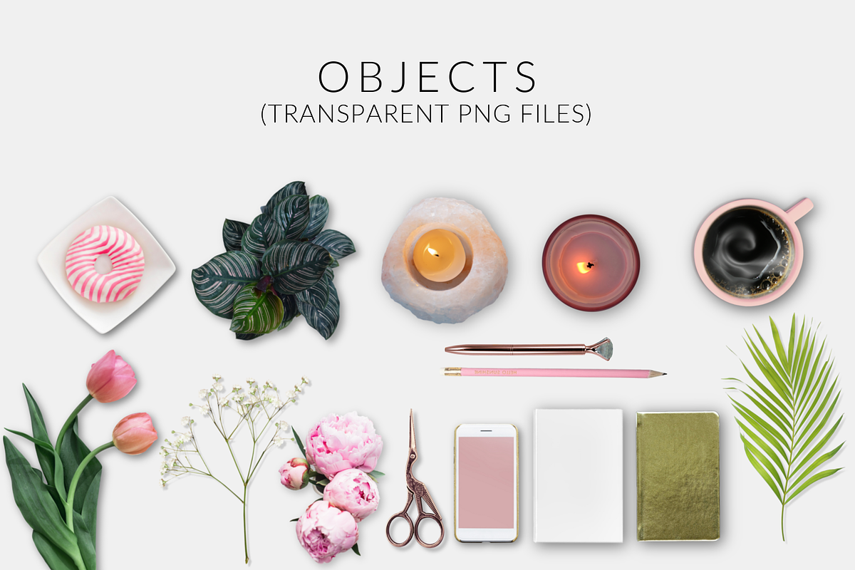 Pink & Gold Scene Creator, a Product Mockup by Storyteller Design (Photo 4 of 8)