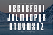 Meltdown - Condensed Sans Serif, a Sans Serif Font by Pian45 Studio (Thumbnail 5 of 8)