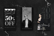 BW Instagram Stories Template/ Store, a Social Media Template by MH Design Template (Thumbnail 4 of 12)