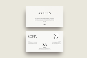 SOFIA // Brand Guidelines