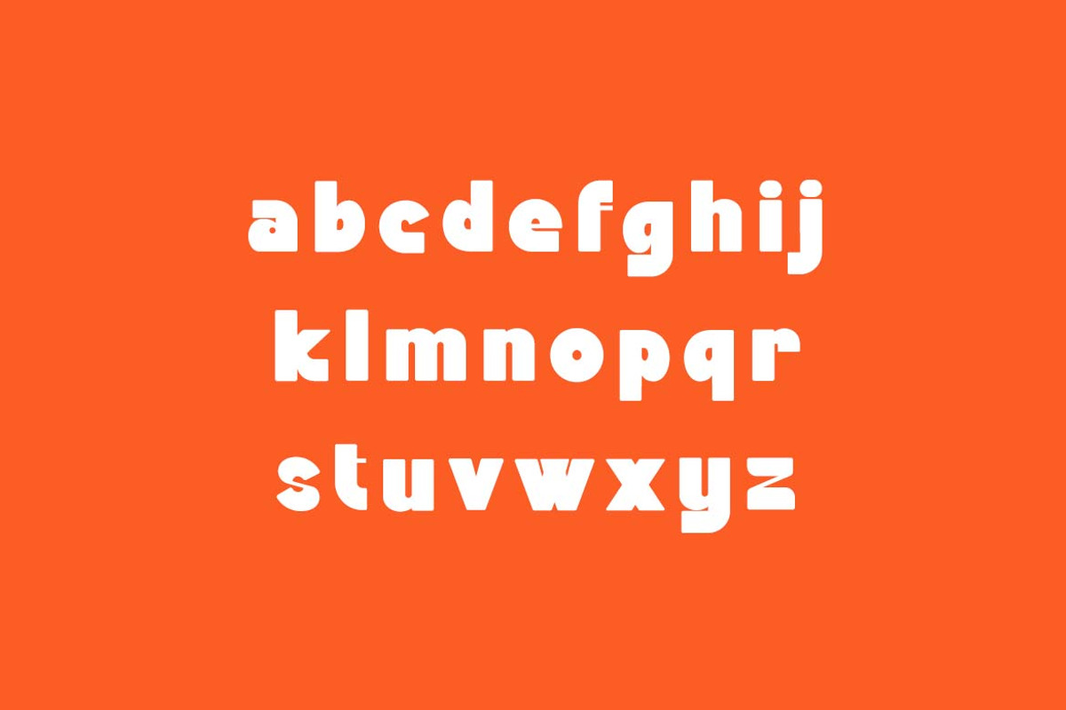 Retro Bounce Sans Serif Font, a Sans Serif Font by UICreative (Photo 2 of 13)