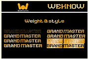 Grand Master font, a Slab Serif Font by weknow (Thumbnail 7 of 8)