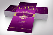 Pastor Anniversary Gala Ticket Word, a Card Template by Four C Graphic (Thumbnail 3 of 10)
