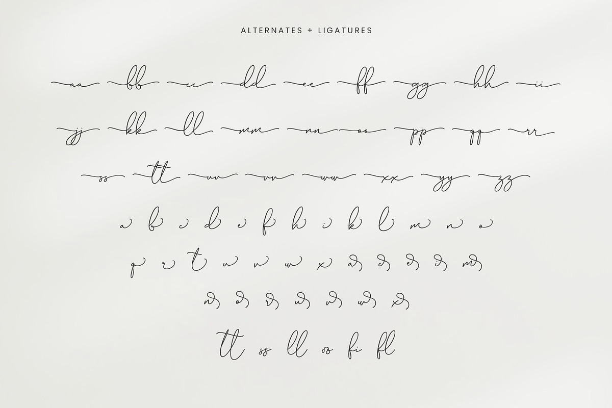 Andrew Britton - Script Wedding Font, a Script Font by Flawless And Co (Photo 10 of 10)