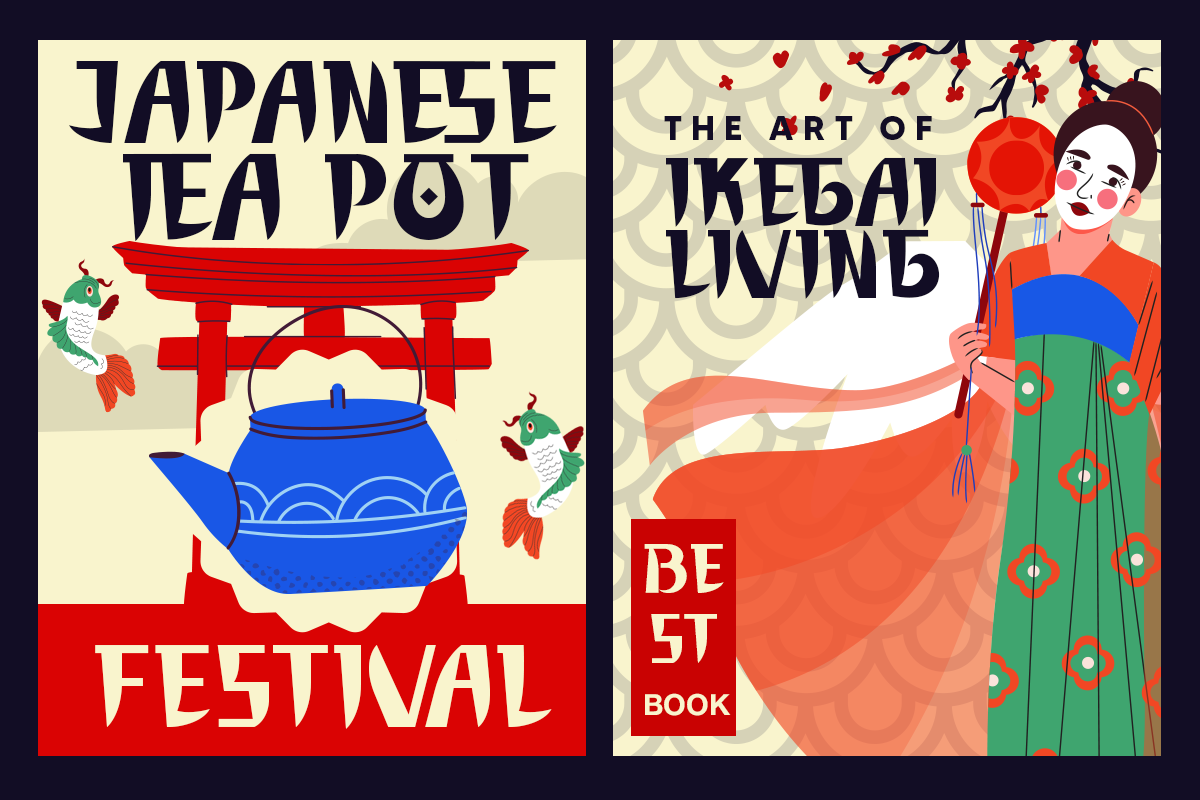 Zenbou - Japanese and Korean Font, a Handwritten Font by Pandeka Studio (Photo 6 of 9)