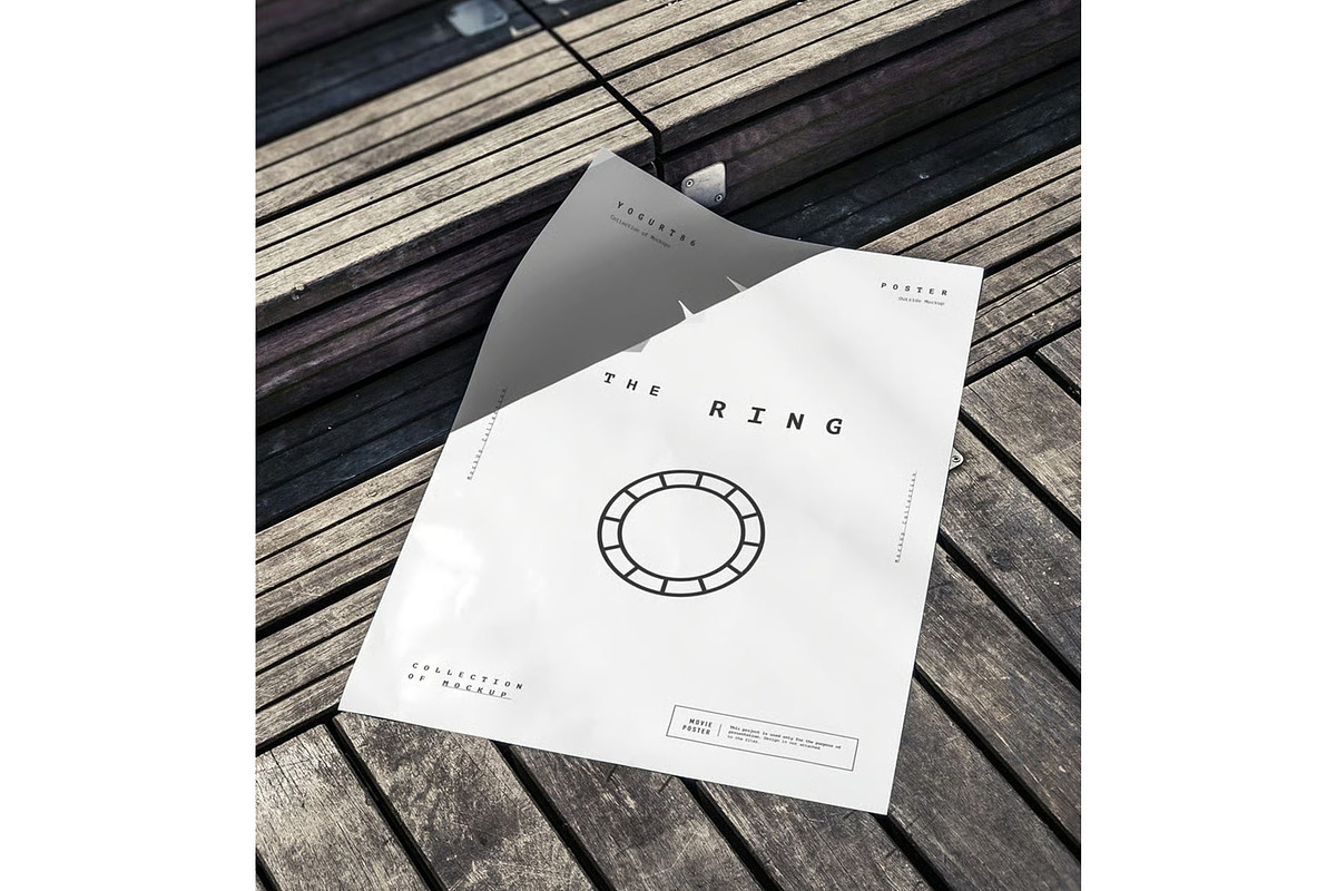 Urban Poster Mock-up, an Advertising Mockup by zippypixelstudio (Photo 4 of 13)