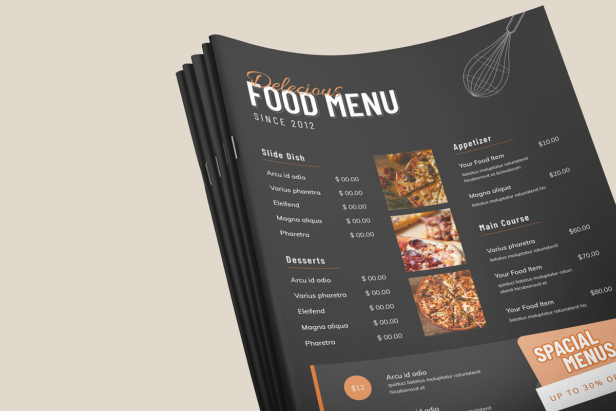FOOD MENU preview 2