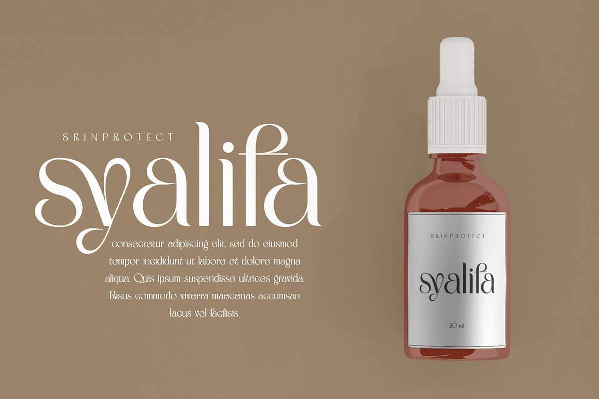 Mafter Elegant Serif Typeface, a Serif Font by Alfinart (Photo 8 of 10)