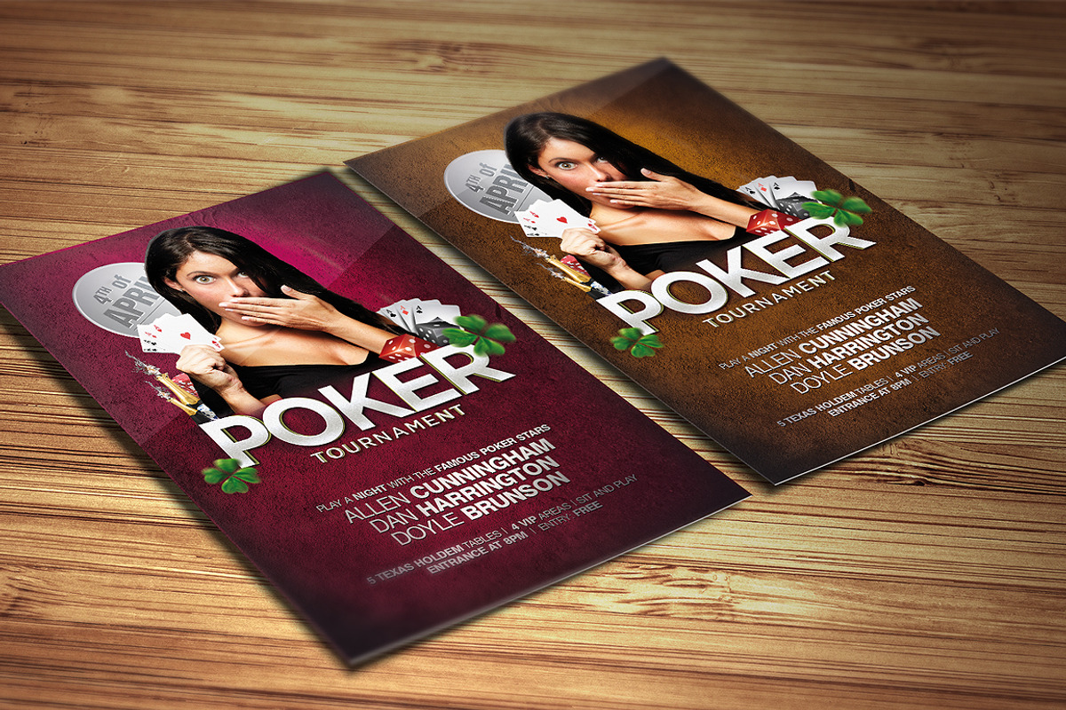 Poker - Flyer Template, a Flyer Template by Foos (Photo 4 of 4)
