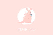 Mother's Day - kangaroo set, an Animal Illustration by Artnis (Thumbnail 6 of 6)