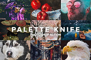 Palette Knife Photoshop Action