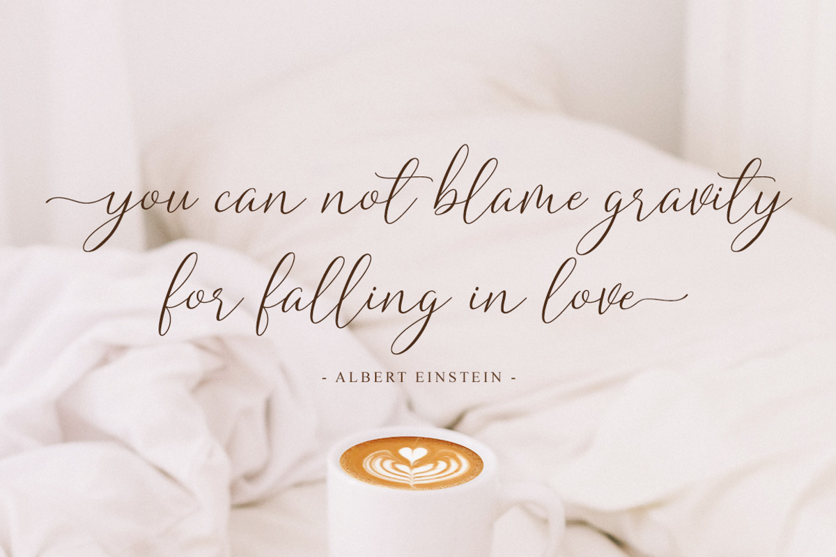 Sharland Luxury Script Font, a Script Font by Heinzel Std (Photo 13 of 16)