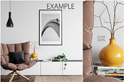 Frames & Walls Scandinavian Bundle-4, a Household Mockup by Yuri-U (Thumbnail 34 of 38)