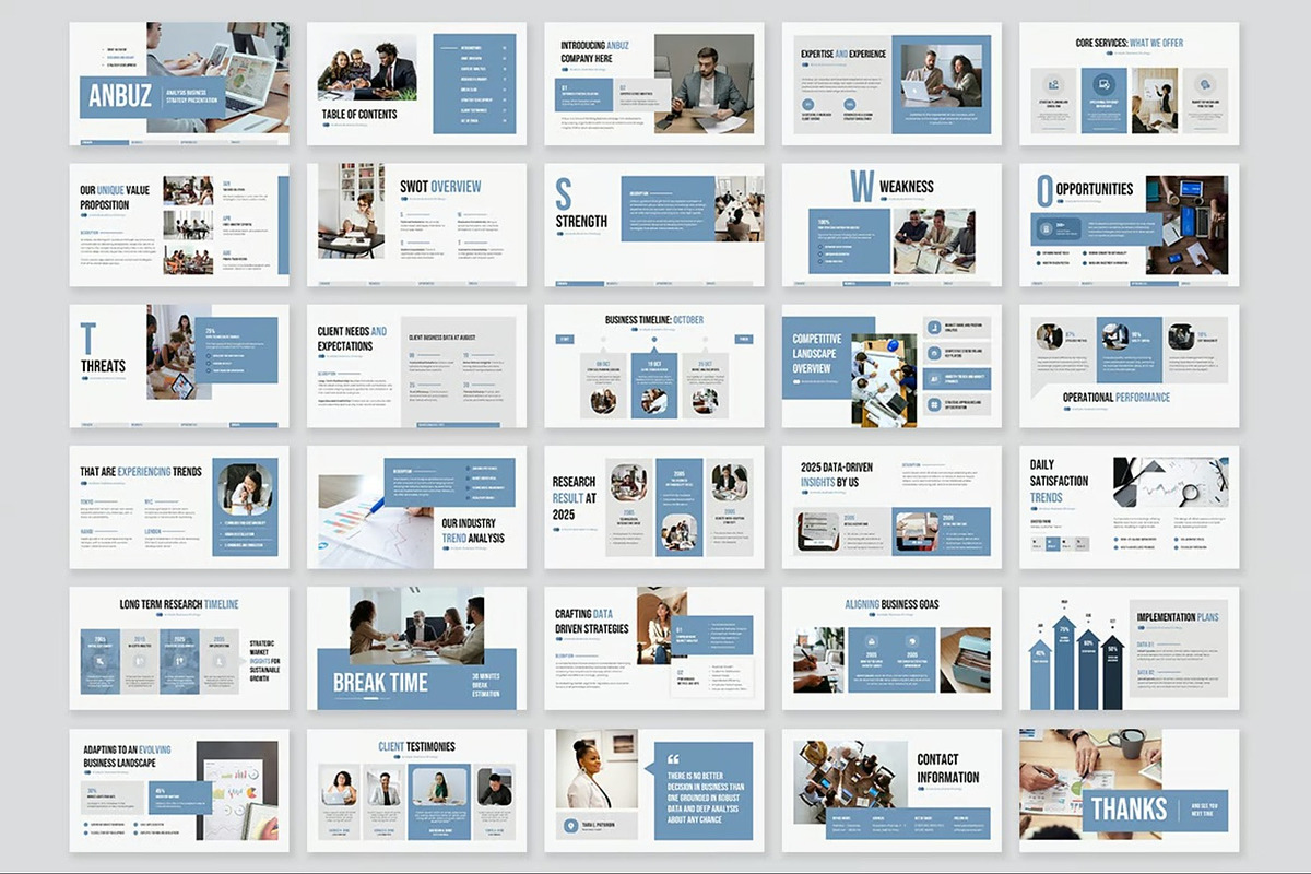 Analysis Business Strategy PPoint, a Presentation Template by Fit-tee (Photo 3 of 10)