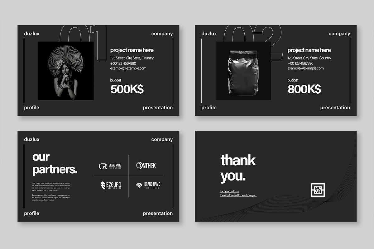 Company Profile Presentation, a Presentation Template by Mighty-Slide (Photo 6 of 6)