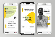 Modern Business Marketing Story Post, a Social Media Template by MightyDesign (Thumbnail 2 of 6)