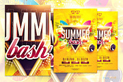 Summer Bash Flyer Template, a Flyer Template by InTheSky15 (Thumbnail 2 of 3)
