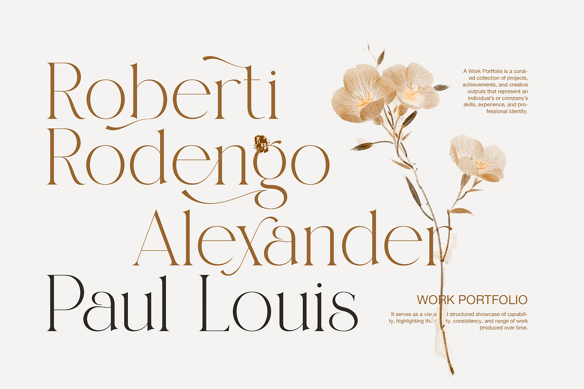 Mading Elegant Display Serif Font, a Serif Font by Graphicxell (Photo 5 of 8)