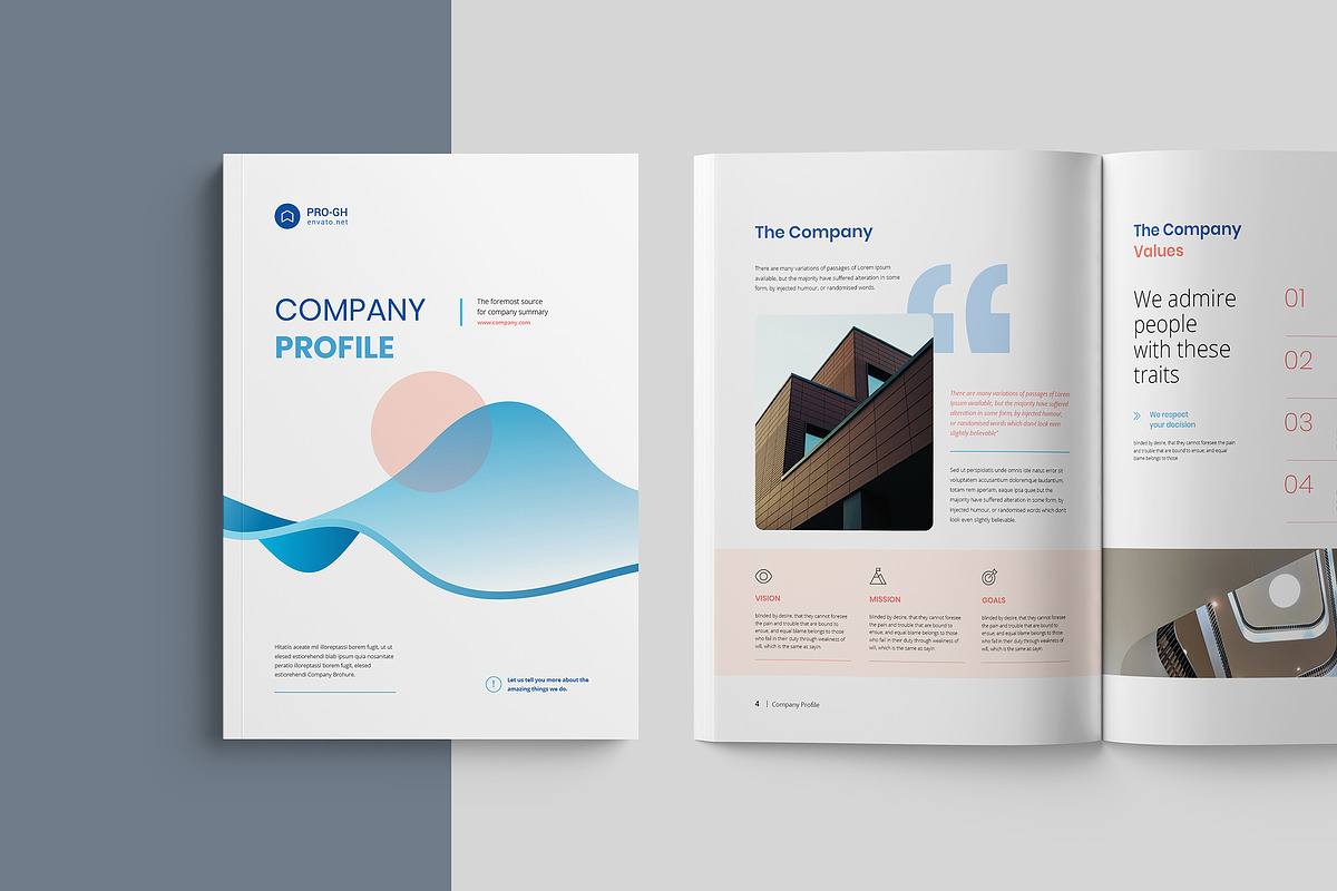 Company Profile, a Brochure Template by Pro-Gh (Photo 1 of 8)