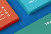 Business Card Mockups - 10 Views, an Advertising Mockup by Illusiongraphic (Thumbnail 17 of 24)