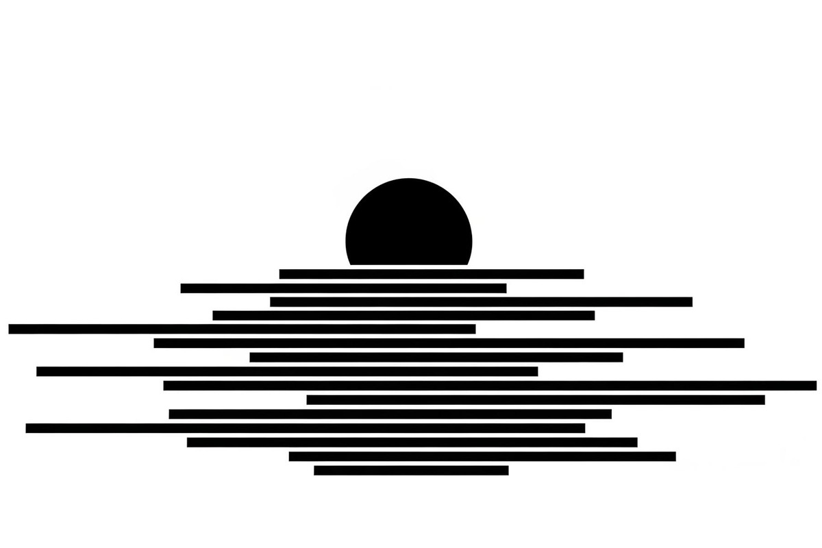 Horizon Sunrise and Sunset Silhouett, a Graphic by hafijul (Photo 12 of 13)
