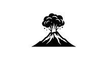 collection of volcano silhouettes, an Illustration by Amazin_art (Thumbnail 9 of 31)