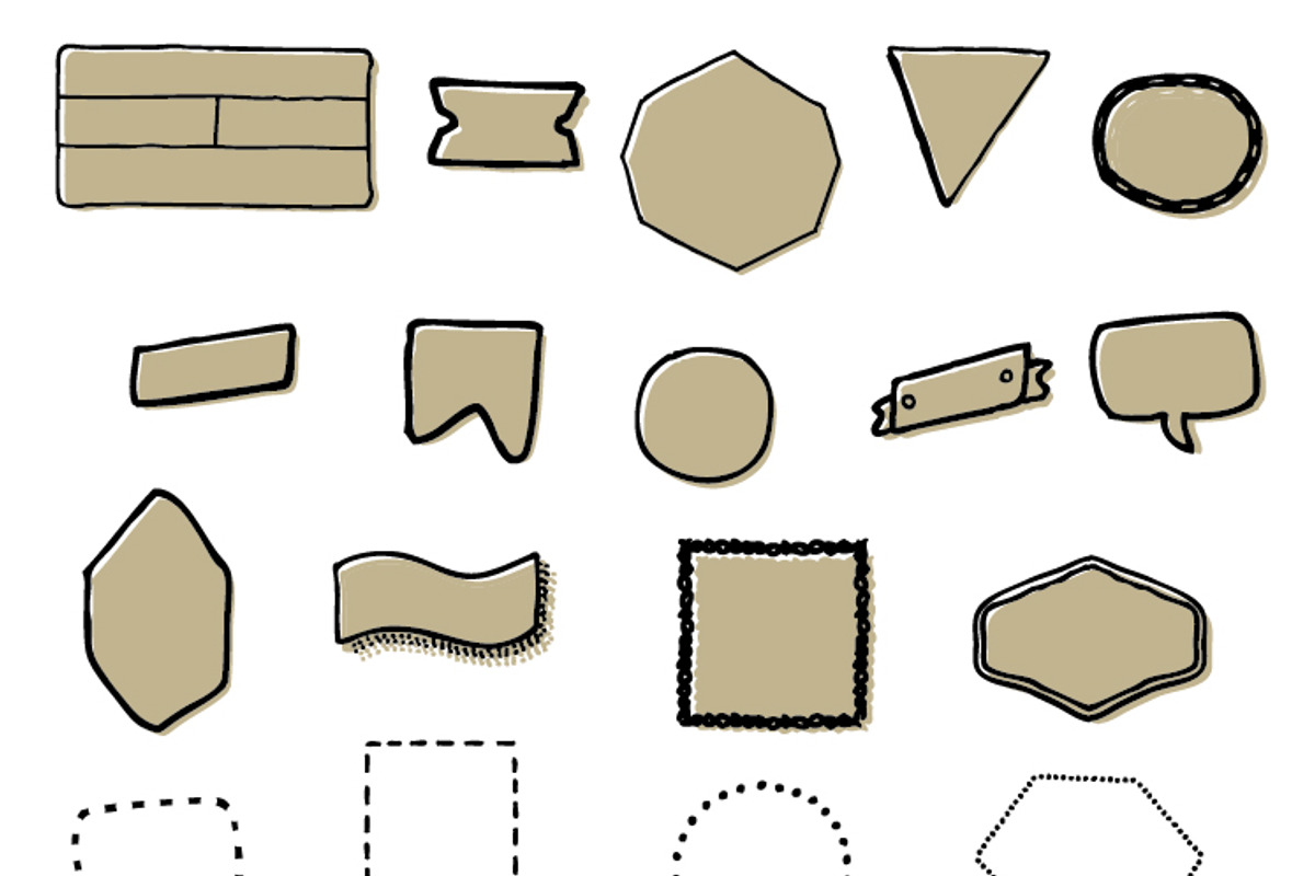 Hand-drawn Emblem Kit preview 3