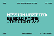 Monofuture Typeface, a Sans Serif Font by RFCo. (Thumbnail 4 of 4)