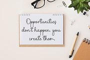 Butique | Script Font, a Handwritten Font by Scratchones (Thumbnail 3 of 9)