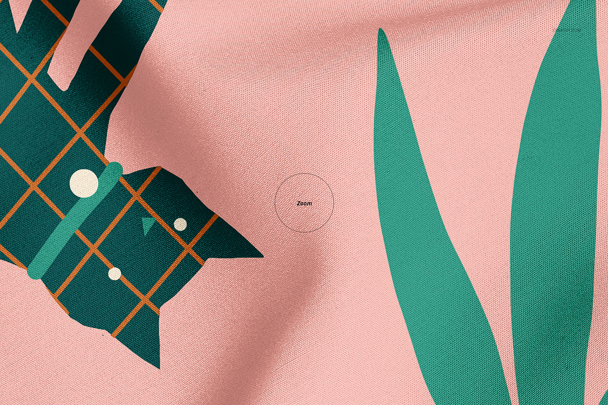 Pet Bandana Mockup Set (type 2), a Product Mockup by creatsy5 (Photo 9 of 11)