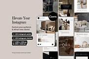 Luxury Realtor Instagram Templates, a Social Media Template by Warmsoulgallery (Thumbnail 2 of 11)