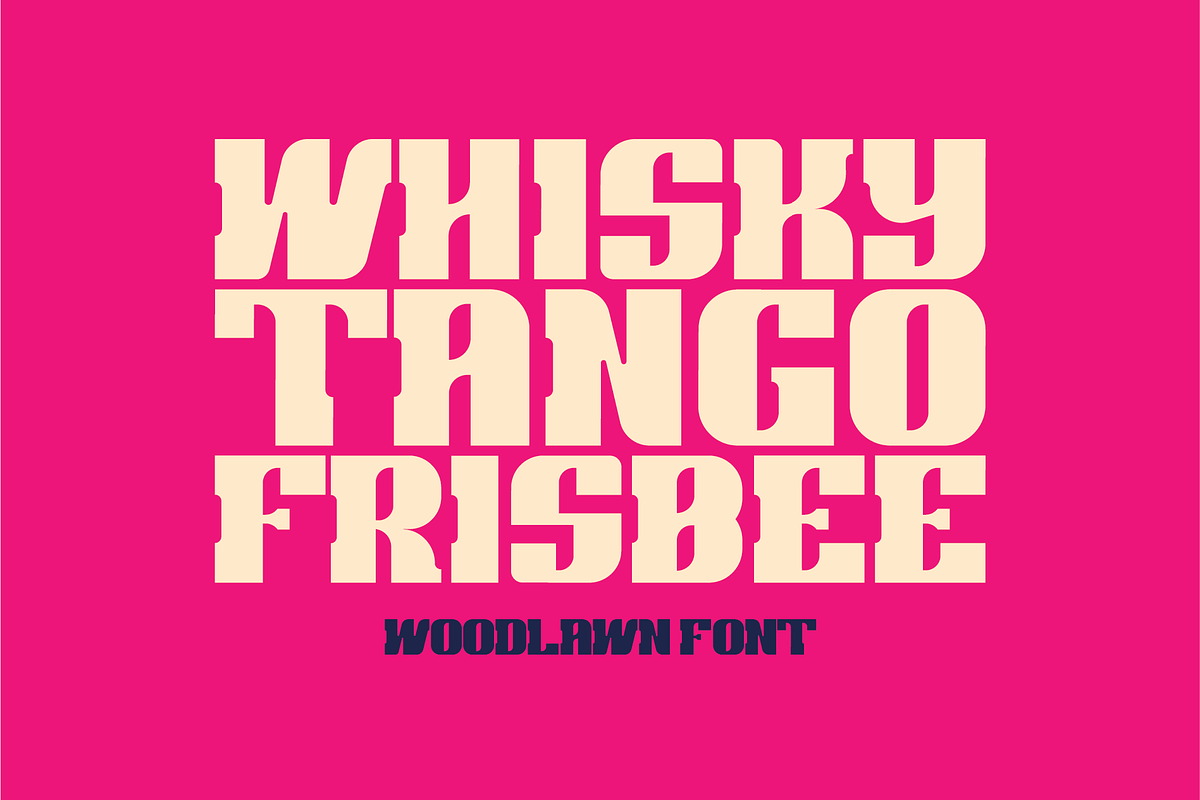 Woodlawn Font | 3 Styles, a Sans Serif Font by Bend Industries (Photo 6 of 6)
