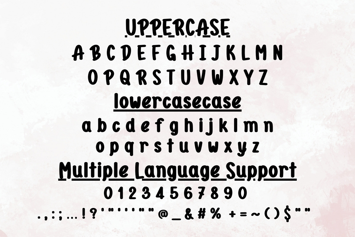 Valentine Artists - Handwritting, a Handwritten Font by Charmingbear59.design (Photo 5 of 5)