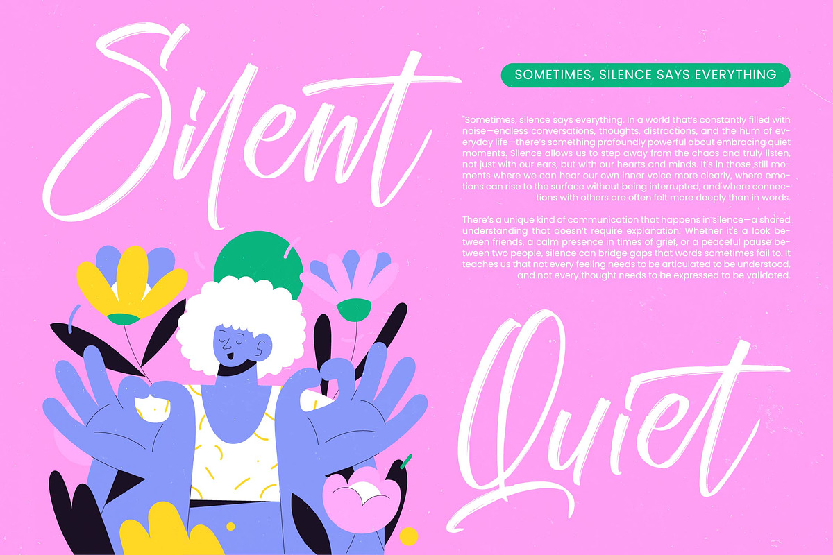 Still Gentle Modern Brush Font, a Script Font by stylishtype.co (Photo 19 of 20)