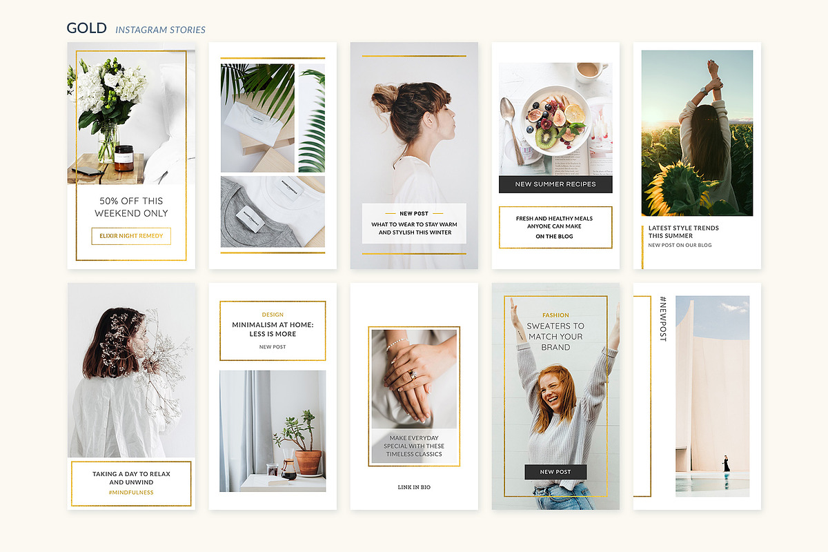CANVA & PS Complete Instagram Bundle, a Social Media Template by Poego Social (Photo 23 of 52)