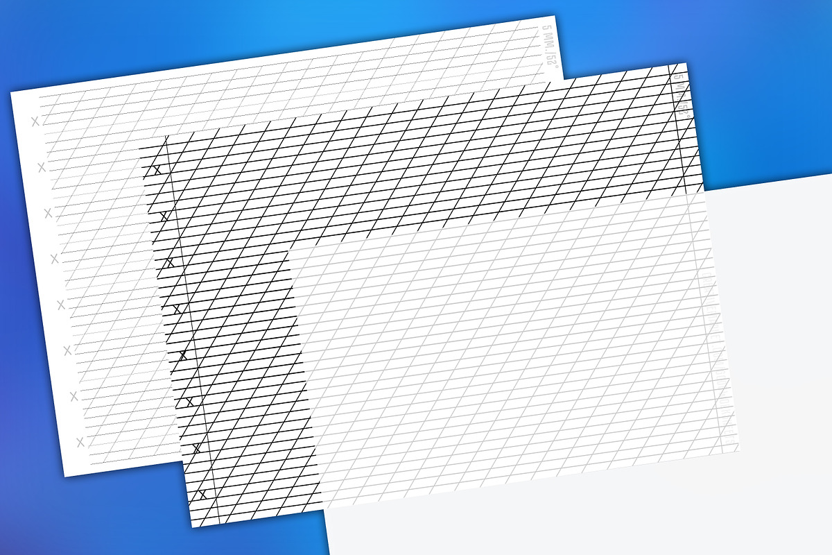 American cursive guide sheets, a Stationery Template by Good Worksheets