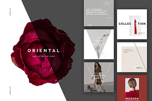 Oriental Social Media Pack