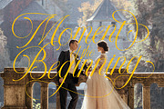 LT Nouvelle Jardin – Romantic Script, a Script Font by Luminotype (Thumbnail 7 of 10)